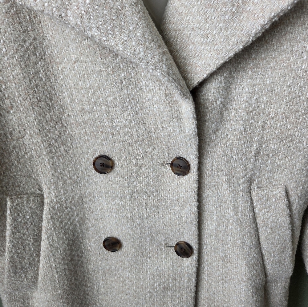 Universal Thread Women's Double-Breasted Coat Cre… - image 5